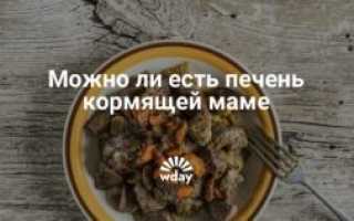 Печень кролика кормящей маме