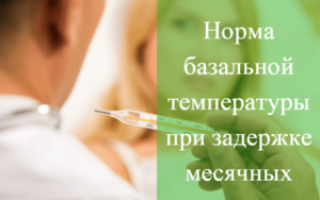 Температура и задержка месячных
